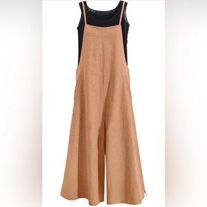 ❤️ Women's Tan Jumpsuit
